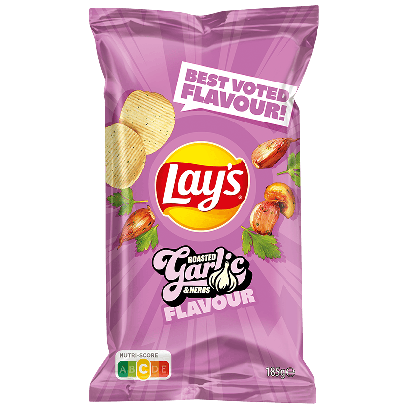 Lays-Roasted-Garlic-Herbs-flavour-185gr