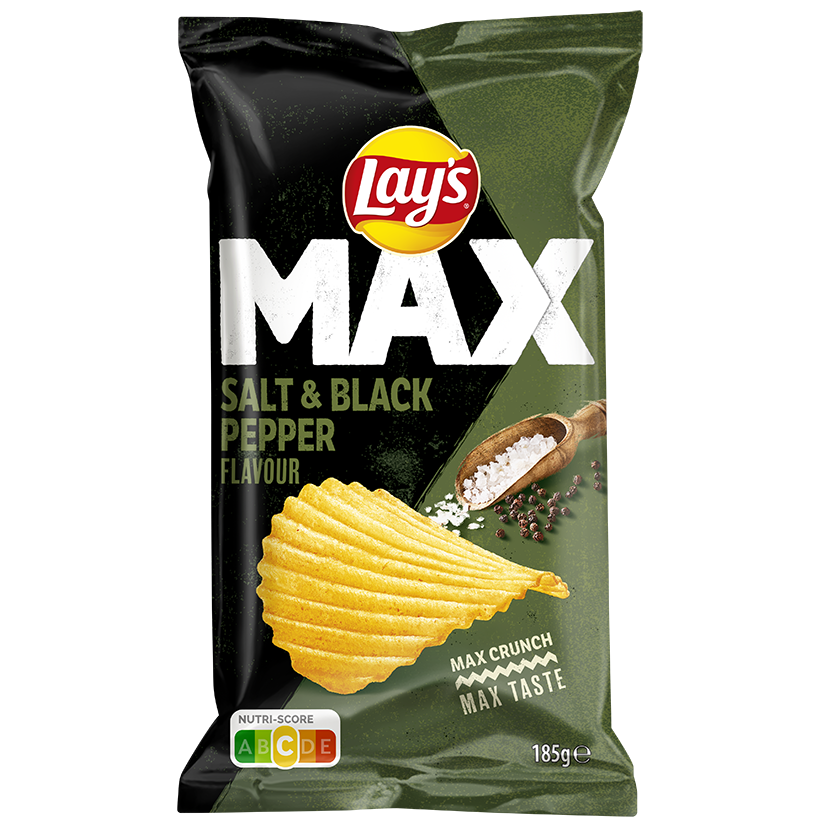 Lay's MAX Salt & Black Pepper